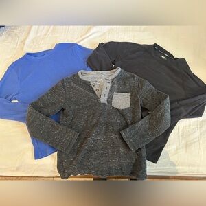 Long Sleeve Boys Thermals Bundle Size 6/7